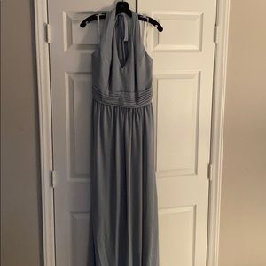 Dusty Blue Bridesmaid Dress